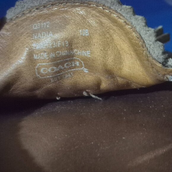 Coach Leather Loafer Shoes - Picture 7 of 7